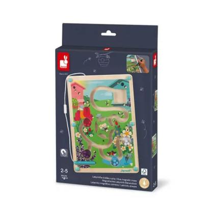 Imagem de Brinquedo Madeira Labirinto Magnetico Abelha Janod Sensorial