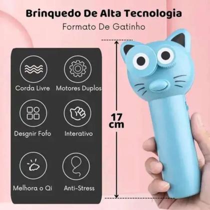 Imagem de Brinquedo Mágico Gatinho com Corda Flutuante