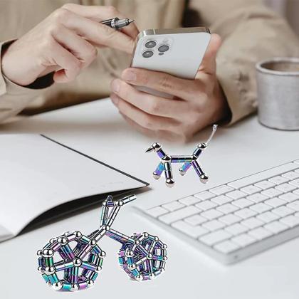 Imagem de Brinquedo magnético de descompressão Fidget Pen iSkelter para crianças/adultos