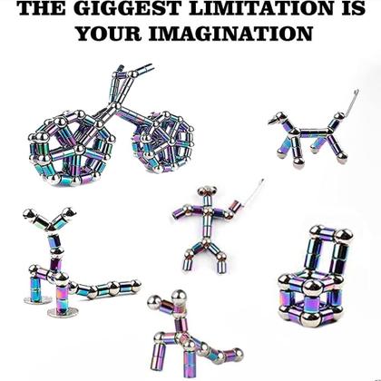 Imagem de Brinquedo magnético de descompressão Fidget Pen iSkelter para crianças/adultos