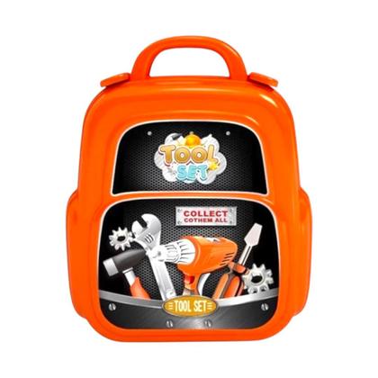 Imagem de Brinquedo Maleta De Ferramentas Infantil 22 Pcs Mochila 3 Em 1 Tools