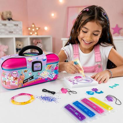 Imagem de Brinquedo Maleta Frasqueira De Pulseira Cryst Gel