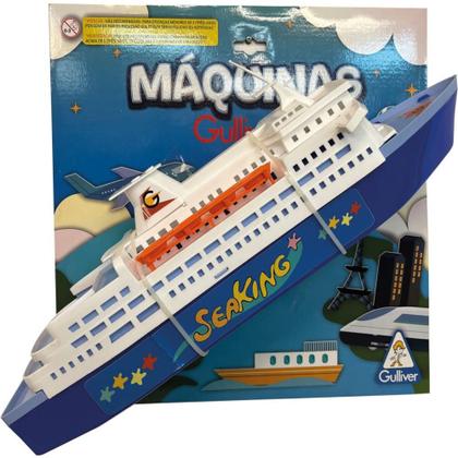 Brinquedo Máquina Transatlântico Navio - Gulliver - Barco, Navio e