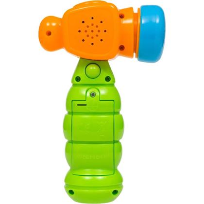 Imagem de Brinquedo Martelo De Atividades Som e Luzes +6m Buba