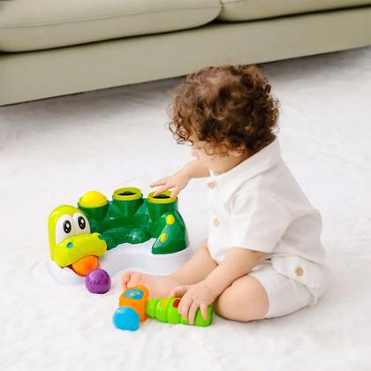 Imagem de Brinquedo Martelo De Atividades Som e Luzes +6m Buba