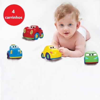 Imagem de Brinquedo Menino Infantil Baby Carrinhos Educativo P/ Bebês