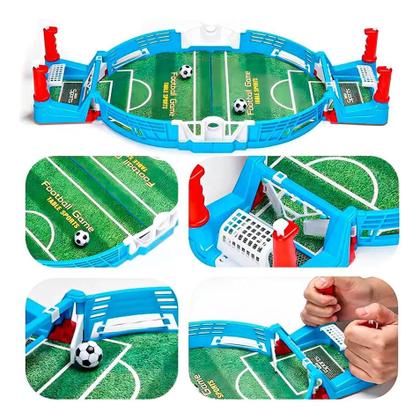 Imagem de Brinquedo Mini Mesa Jogo Futebol Game Menino Pebolim Pinball