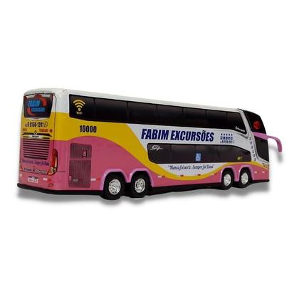 Imagem de Brinquedo Miniatura De Ônibus Fabim Excursões 1800 G7