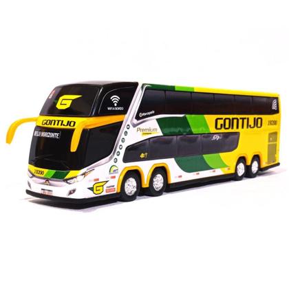 Imagem de Brinquedo Miniatura Ônibus Viação Gontijo Premium Coleção