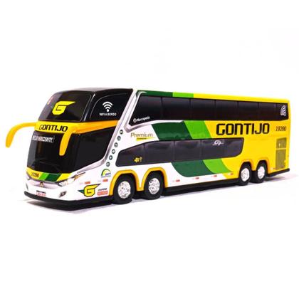 Imagem de Brinquedo Miniatura Ônibus Viação Gontijo Premium Coleção