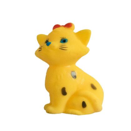 Imagem de Brinquedo Mordedor Gatinho Com Laço Napi