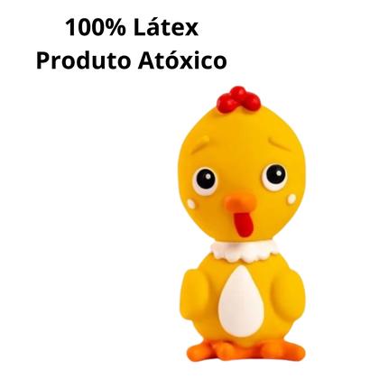 Imagem de Brinquedo Mordedor Infantil Em Látex Pintinho - Tex Toy