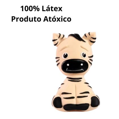 Imagem de Brinquedo Mordedor Infantil Em Látex Zebrinha - Tex Toy
