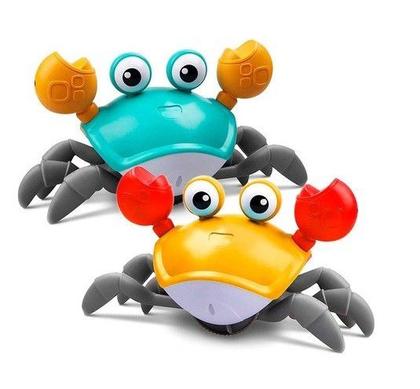 Imagem de Brinquedo Musical Caranguejo Fujão Divertido Desvia de Obstáculos Com Som