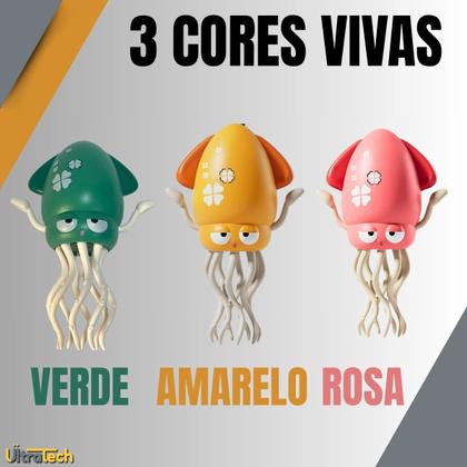 Imagem de Brinquedo Musical Polvo Dançante Com Luz Led Sensor de Obstáculos Recarregável Presente