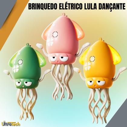 Imagem de Brinquedo Musical Polvo Dançante Com Luz Led Sensor de Obstáculos Recarregável Presente