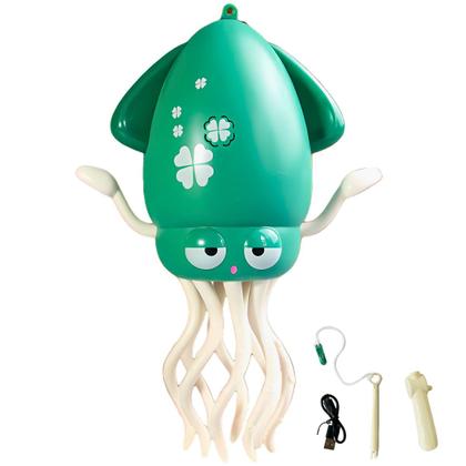 Imagem de Brinquedo Musical Polvo Dançante Com Luz Led Sensor de Obstáculos Recarregável Presente