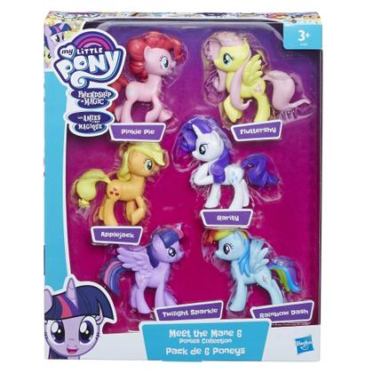 Imagem de Brinquedo My Little Pony - A Amizade é Mágica: Conheça as Mane 6