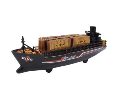 Imagem de Brinquedo Navio Grande Cargueiro A Fricção Container