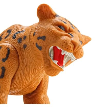 Imagem de Brinquedo Onça vs crocodilo - alata qualidade - pronta entrega