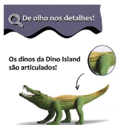 Imagem de Brinquedo Onça vs crocodilo - alata qualidade - pronta entrega