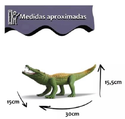 Imagem de Brinquedo Onça vs crocodilo - alata qualidade - pronta entrega