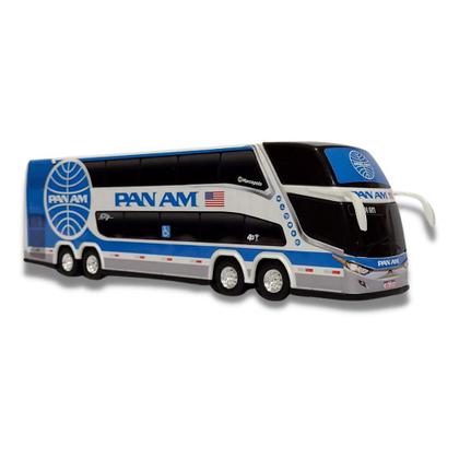 Imagem de Brinquedo Ônibus Aviação Da Antiga Pan Am 30Cm