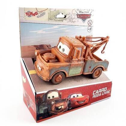 Imagem de Brinquedo Original do Filme Carrinho do Mate 13cm Roda Livre Toyng