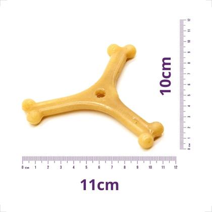 Imagem de Brinquedo Osso Bamboo Brinca Dent One Sabor Bacon - Y - Pequeno