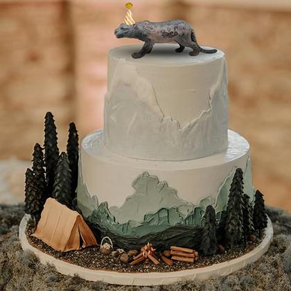 Imagem de Brinquedo para animais Gemini & Genius Leopard Black Wildlife Kids