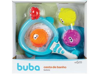 Imagem de Brinquedo para Banho Cesta de Banho Baleia Buba 