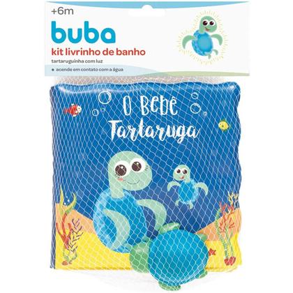 Imagem de Brinquedo Para Banho Livro Bebê Tartaruga Tartaruguinha Luz