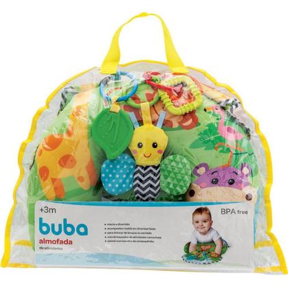 Imagem de Brinquedo para Bebê Almofada Atividades com Mordedor
