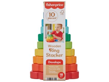 Imagem de Brinquedo para Bebê Fisher-Price Anéis Empilháveis