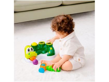 Imagem de Brinquedo para Bebê Jacaré Bate-martelo Buba