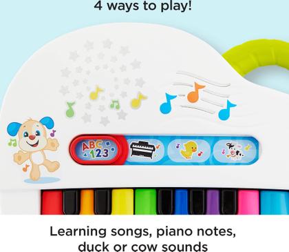 Imagem de Brinquedo para bebês Fisher-Price Laugh & Learn Silly Sounds Piano 6+M