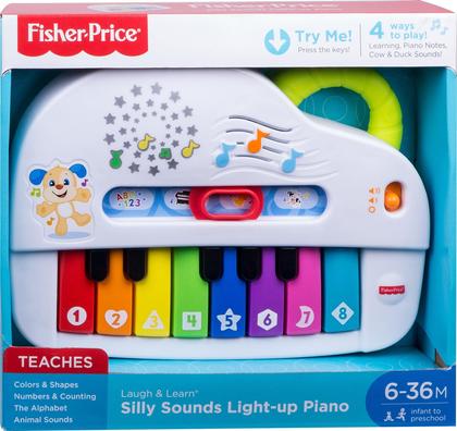 Imagem de Brinquedo para bebês Fisher-Price Laugh & Learn Silly Sounds Piano 6+M