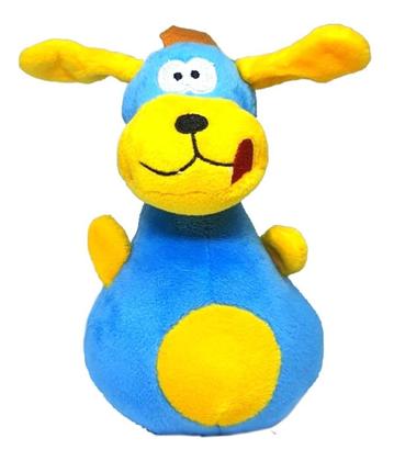 Imagem de Brinquedo Para Cães Pelúcia Cachorro Fofinho Com Apito