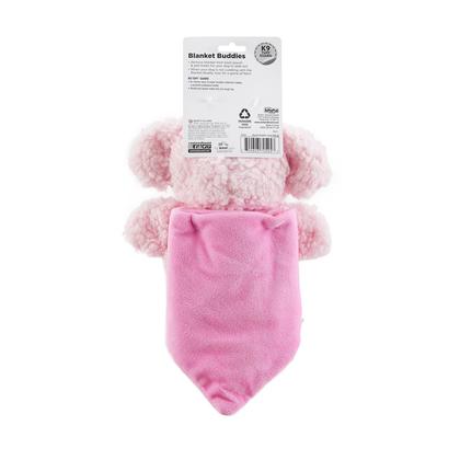 Imagem de Brinquedo para cães pequenos Blanket Buddies Outward Hound Pink Lamb