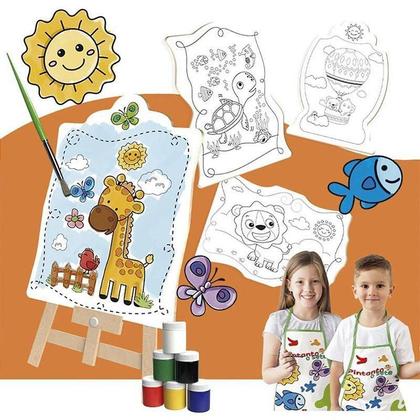 Brinquedo Para Colorir Pintando O Sete Com 04 Telas - Brinc. De Crianca Imagem de Brinquedo Para Colorir Pintando O Sete Com 04 Telas