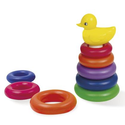 Imagem de Brinquedo para Crianças de 1 ano Pedagógicos de Empilhar Menino e Menina