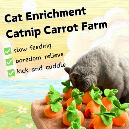 Imagem de Brinquedo para gatos CECE PAW Carrot Catnip Interactive Feather 12 unidades