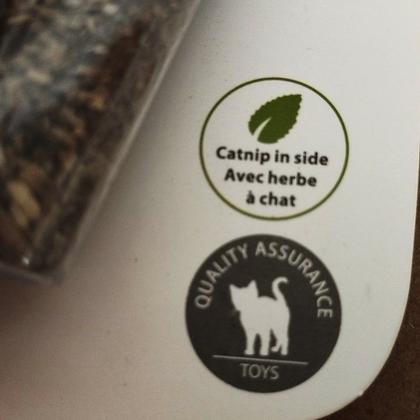 Imagem de Brinquedo para gatos Ratinho pelúcia recheável catnip Pawise