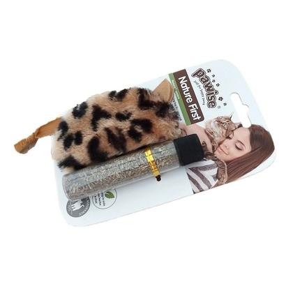 Imagem de Brinquedo para gatos Ratinho pelúcia recheável catnip Pawise