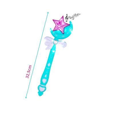 Imagem de Brinquedo para Meninas Varinha Mágica Fada Condão Infantil Luz Som
