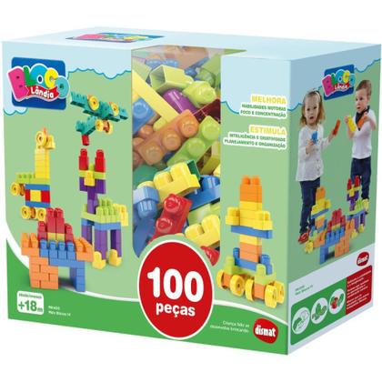 Imagem de Brinquedo para Montar Mais Blocos IV - 100 Peças