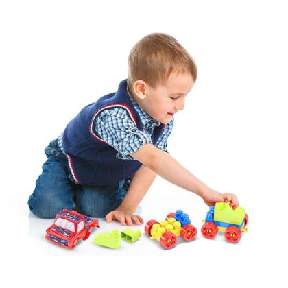 Imagem de Brinquedo para Montar Monta Máquinas Blocolandia 68 Peças