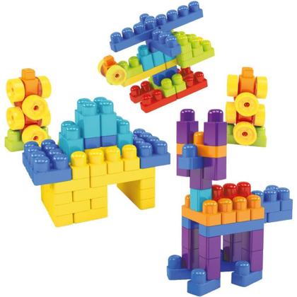 Imagem de Brinquedo para Montar Super Caixa Divertida 120 Peças