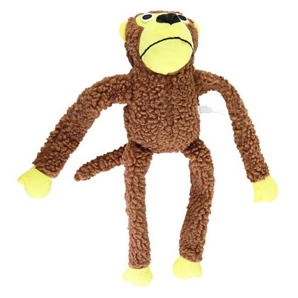 Imagem de Brinquedo para Pet Macaco Mordedor com Som 37 cm