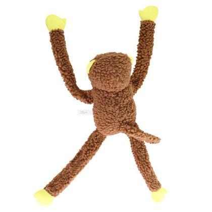 Imagem de Brinquedo para Pet Macaco Mordedor com Som 37 cm